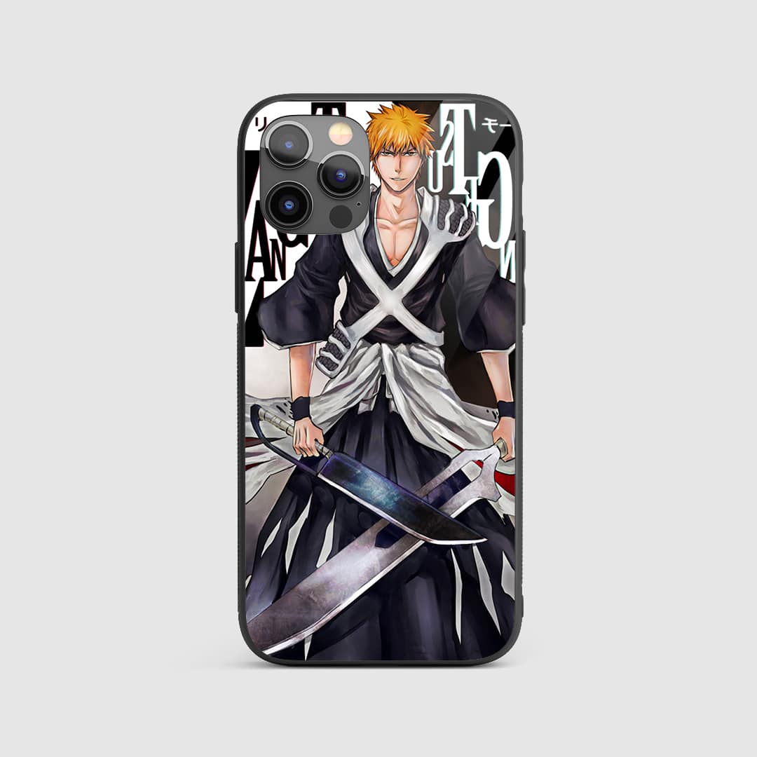 Bleach Zangetsu Silicone Armored Phone Case featuring stunning artwork of Zangetsu.