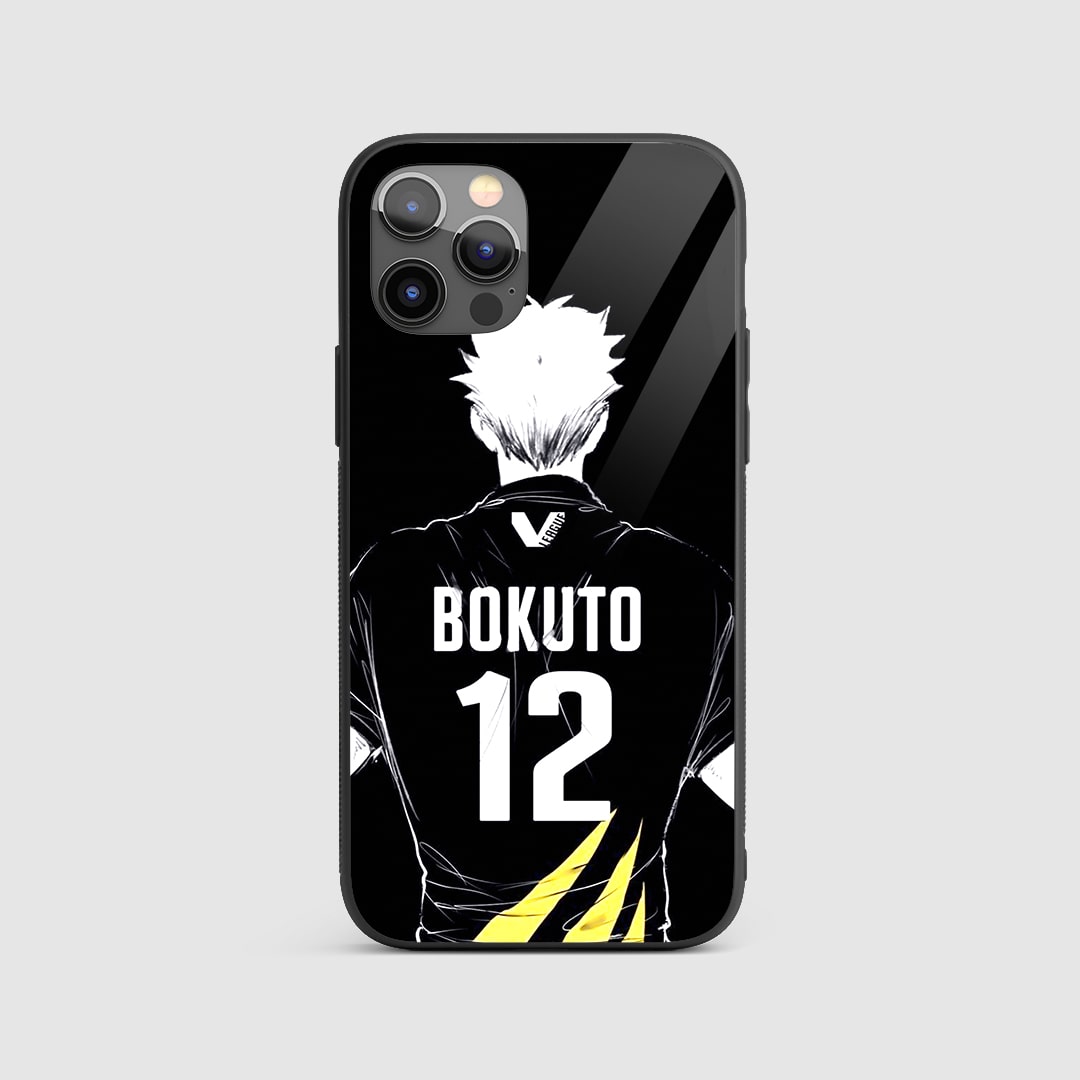 Bokuto 12 Silicone Armored Phone Case front design