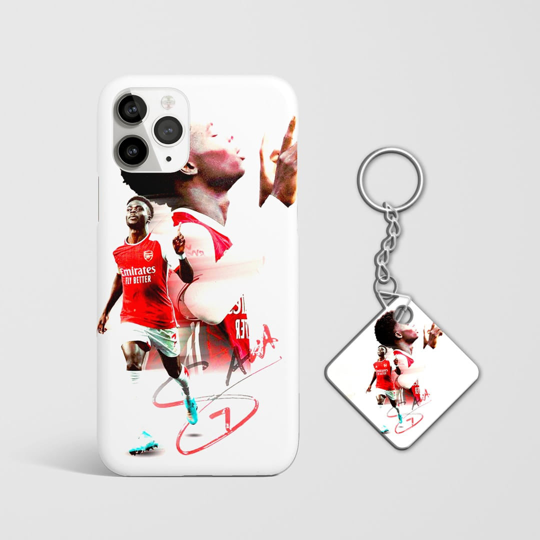 England football star mobile cover with Keychain