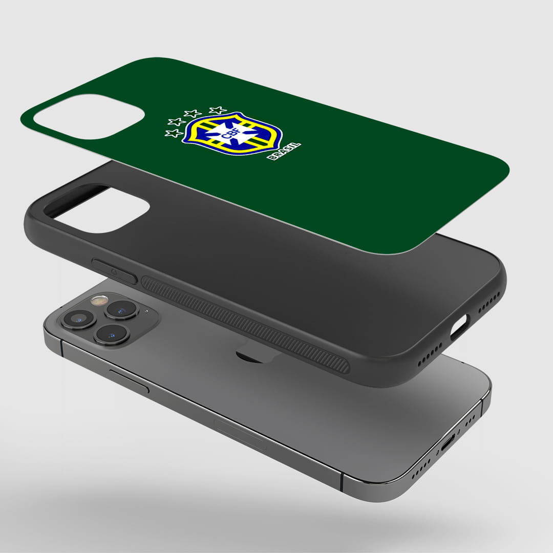 premium brazil football protective phone case