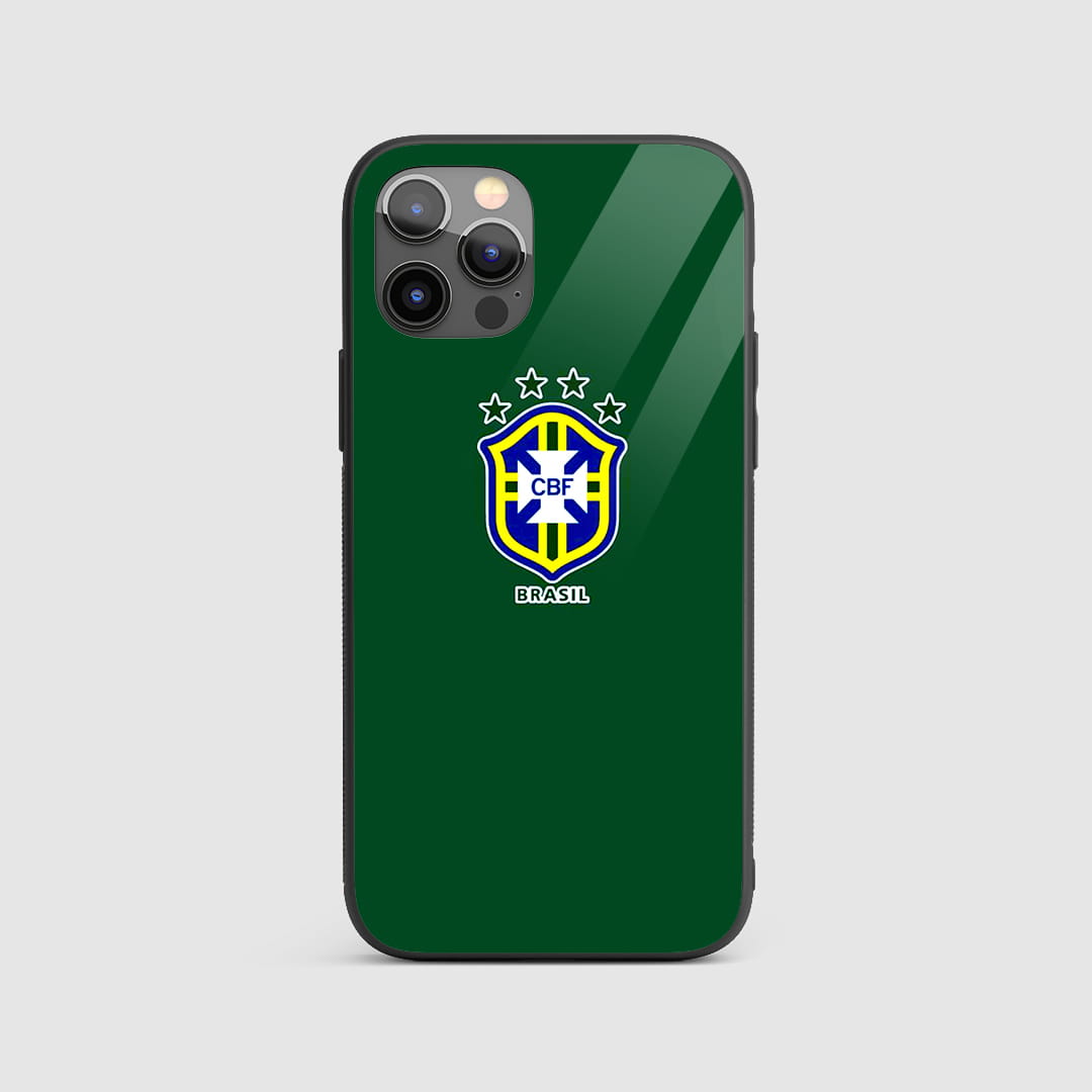 cbf brasil crest silicone armored phone case