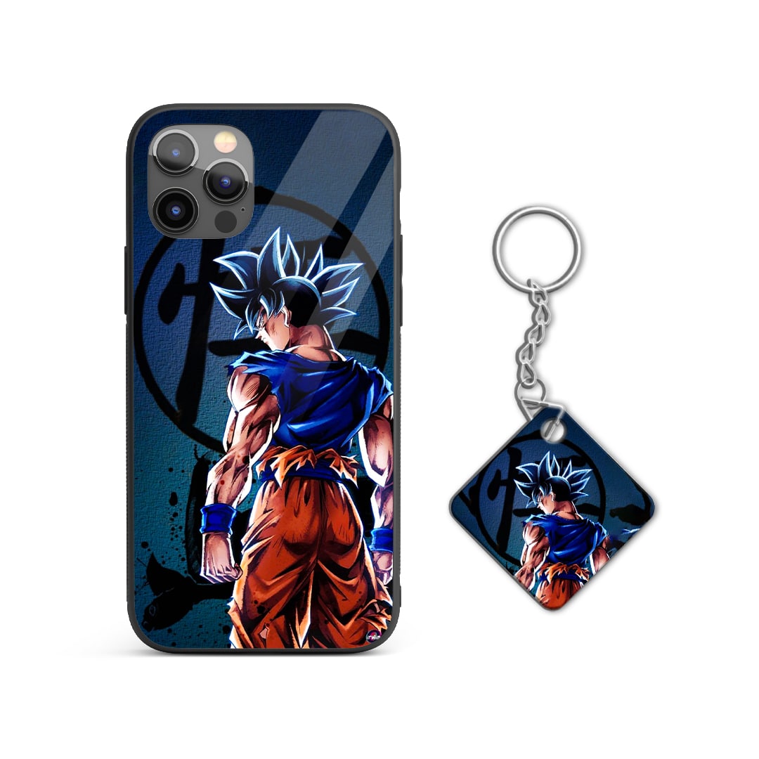 ComicGokuSiliconeArmoredPhoneCases with Keychain