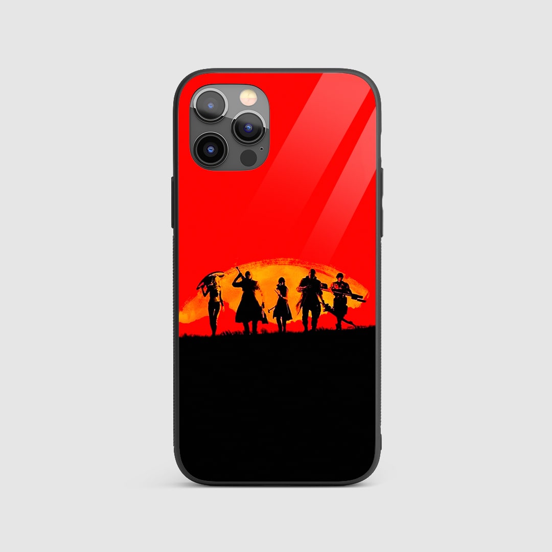 DMC Team Silhouette Silicone Armored Phone Case front view