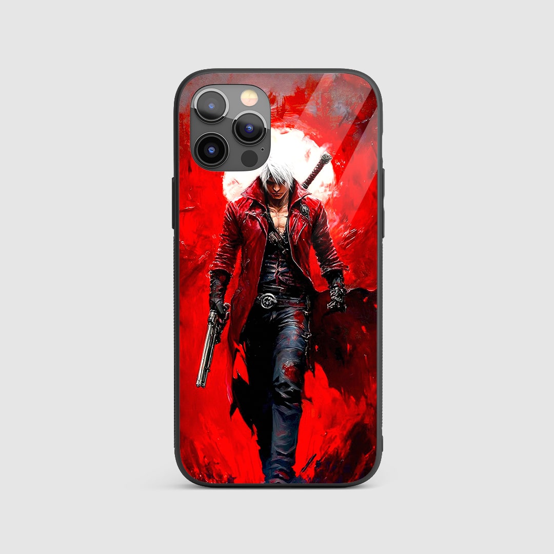 Dante Blood Moon Silicone Armored Phone Case Devil May Cry