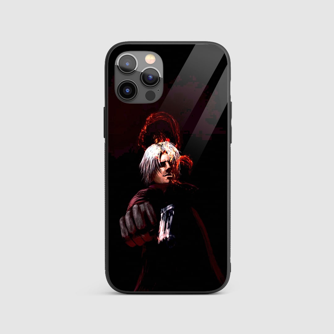 Dante Dark Aura Silicone Armored Phone Case front design