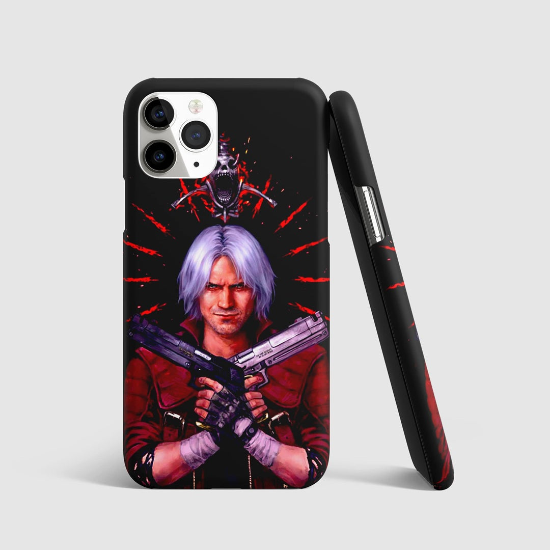 Dante Dual Pistols Phone Cover front artwork design