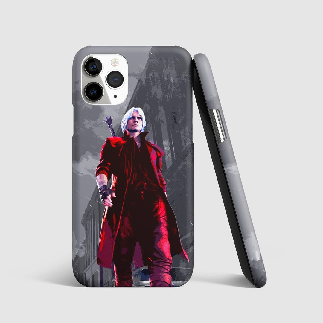 Dante Red Coat Phone Cover front artwork design