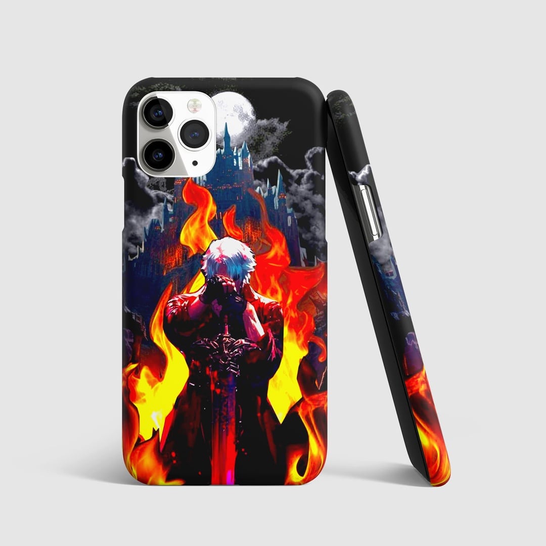 Dante Sparda Sword Phone Cover front design