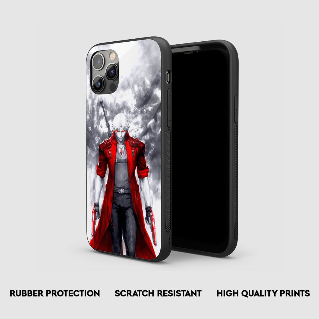 Anime Dante Sword silicone armored phone cover
