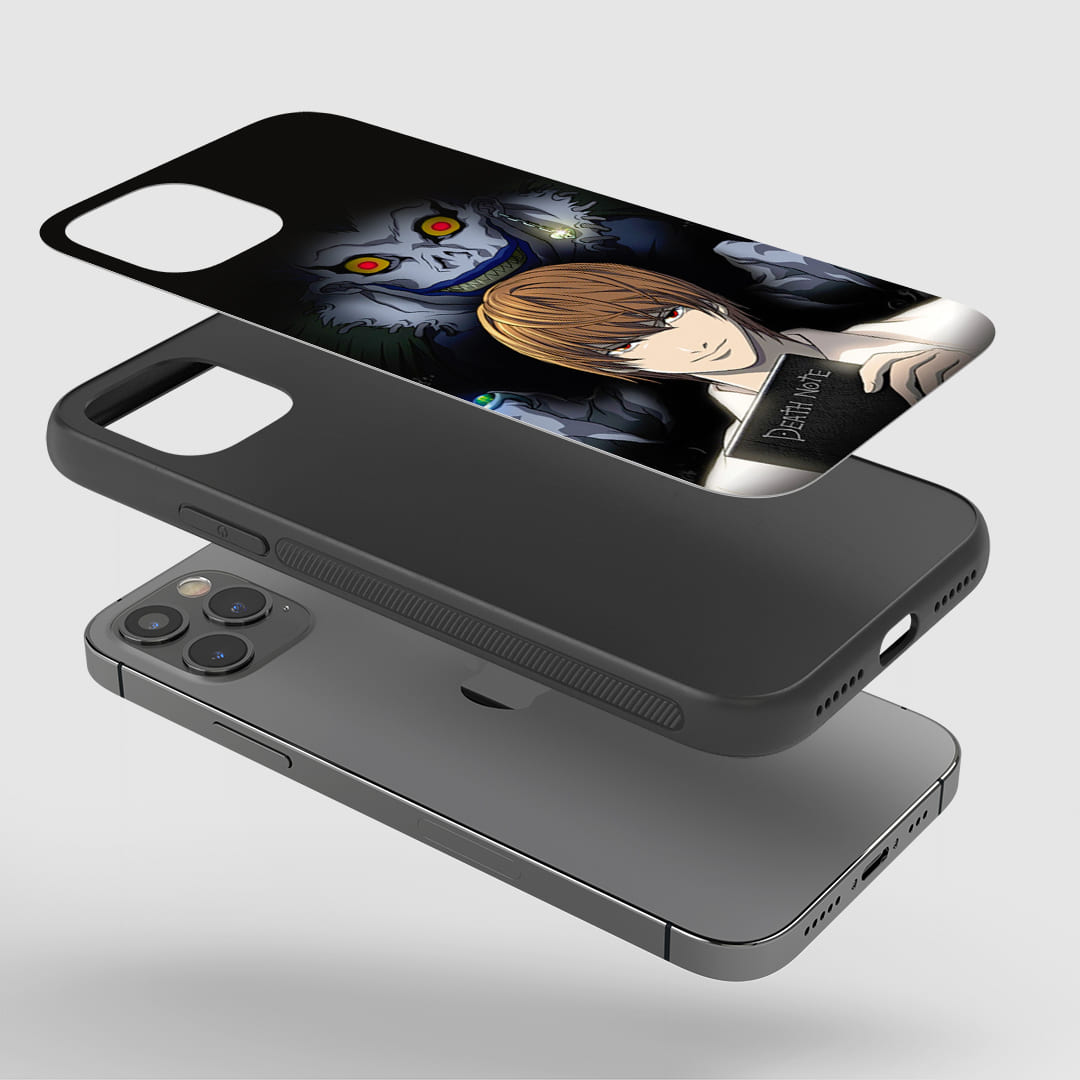 Shinigami Phone Case installed on a smartphone, offering excellent protection and full access to device features.