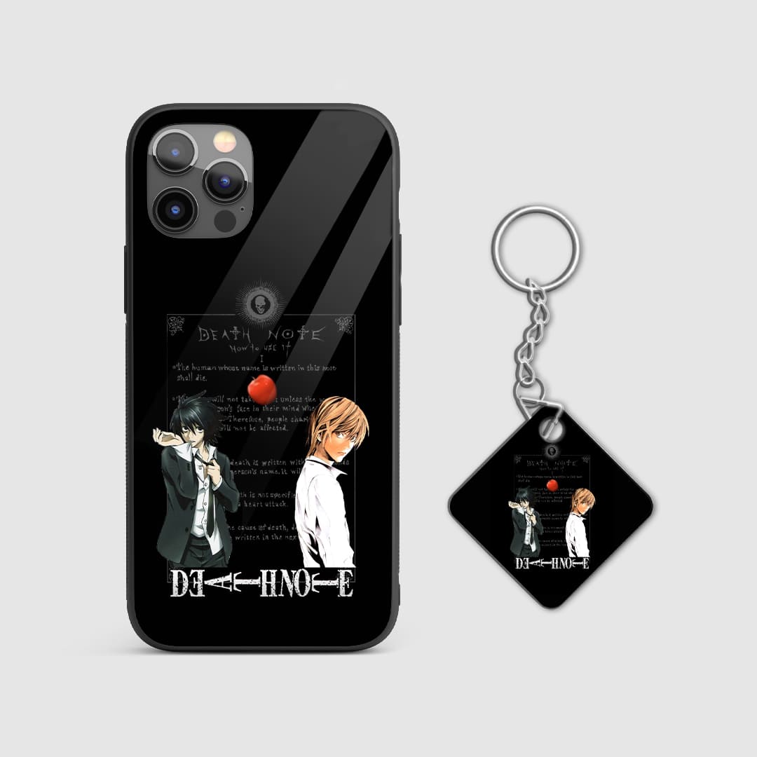 Death Note Case Death Note Notebook Silicone Armored Phone Case - Iconic Series Replica