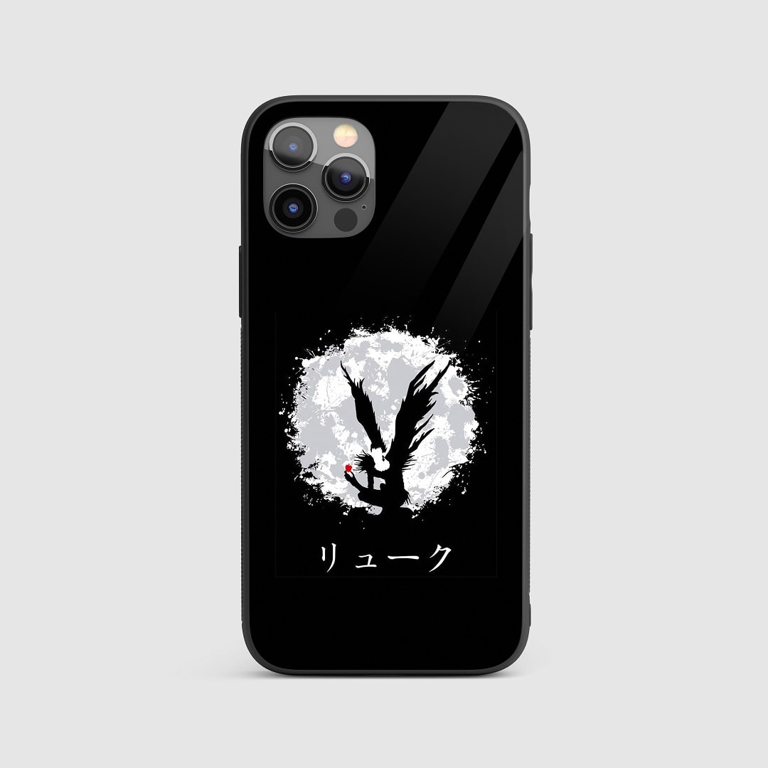 Death Note Shinigami Silicone Armored Phone Case featuring intricate depictions of various Shinigami.