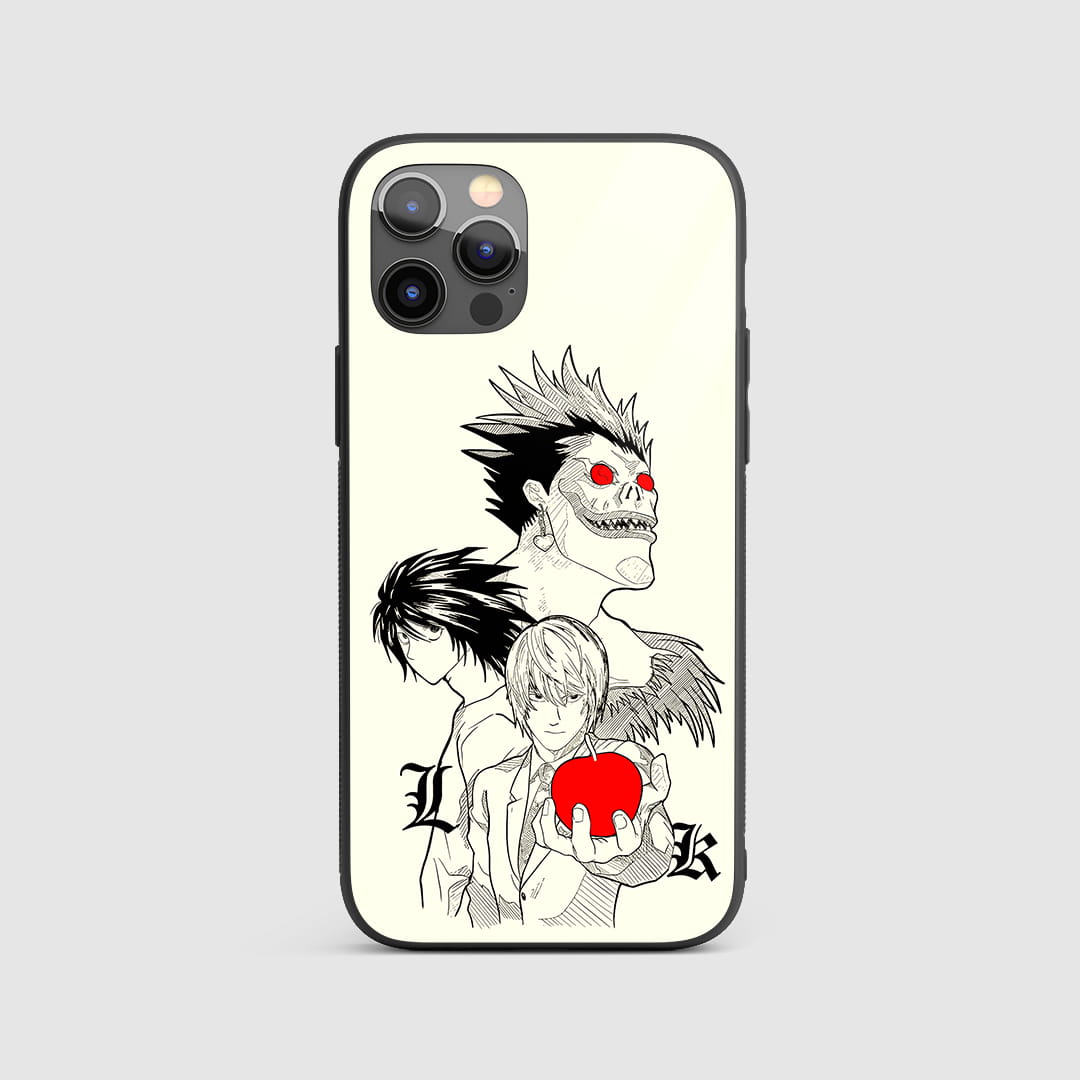 Death note art edition silicone armored phone case