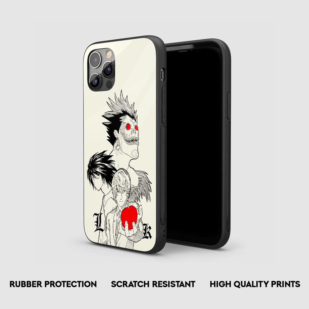 Death note anime artwork phone cover design