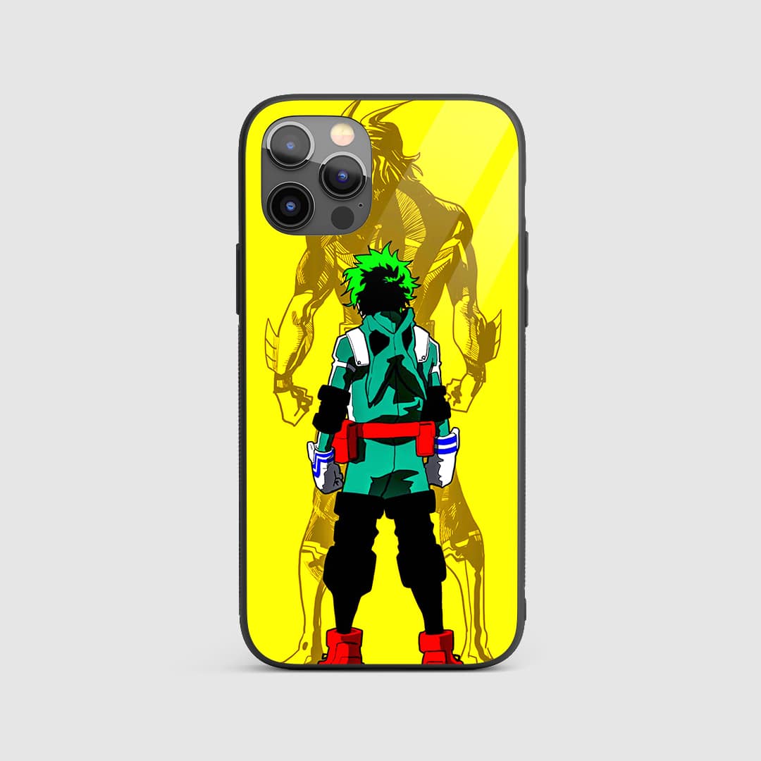 Deku & All Might Silicone Armored Phone Case My Hero Academia