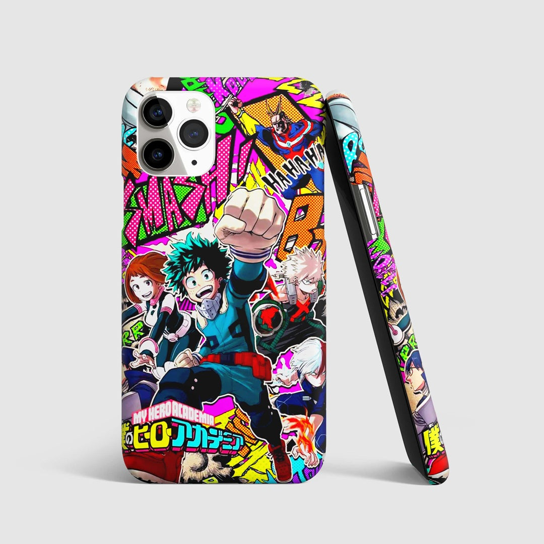 Deku Comic Art Phone Cover My Hero Academia