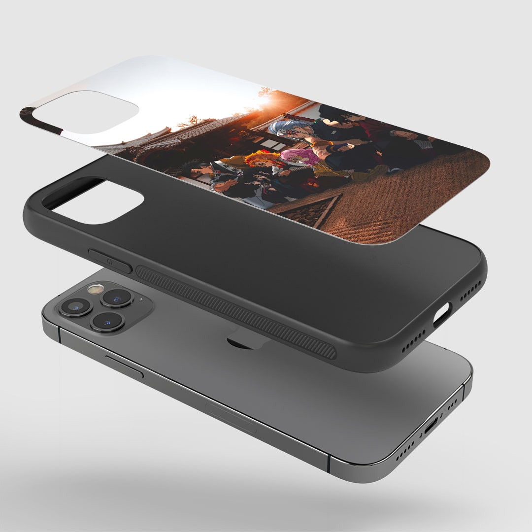 Master of Mansion Phone Case installed on a smartphone, offering robust protection and a stylish design.