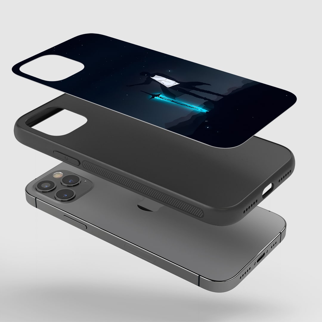 Angled view highlighting dark fantasy design in subtle style.