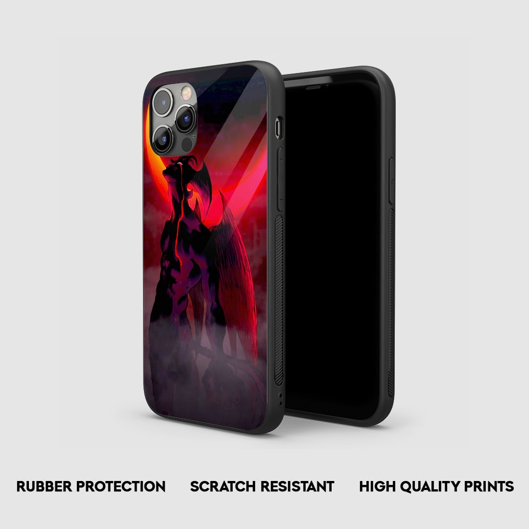 Anime Demon Silhouette protective phone case