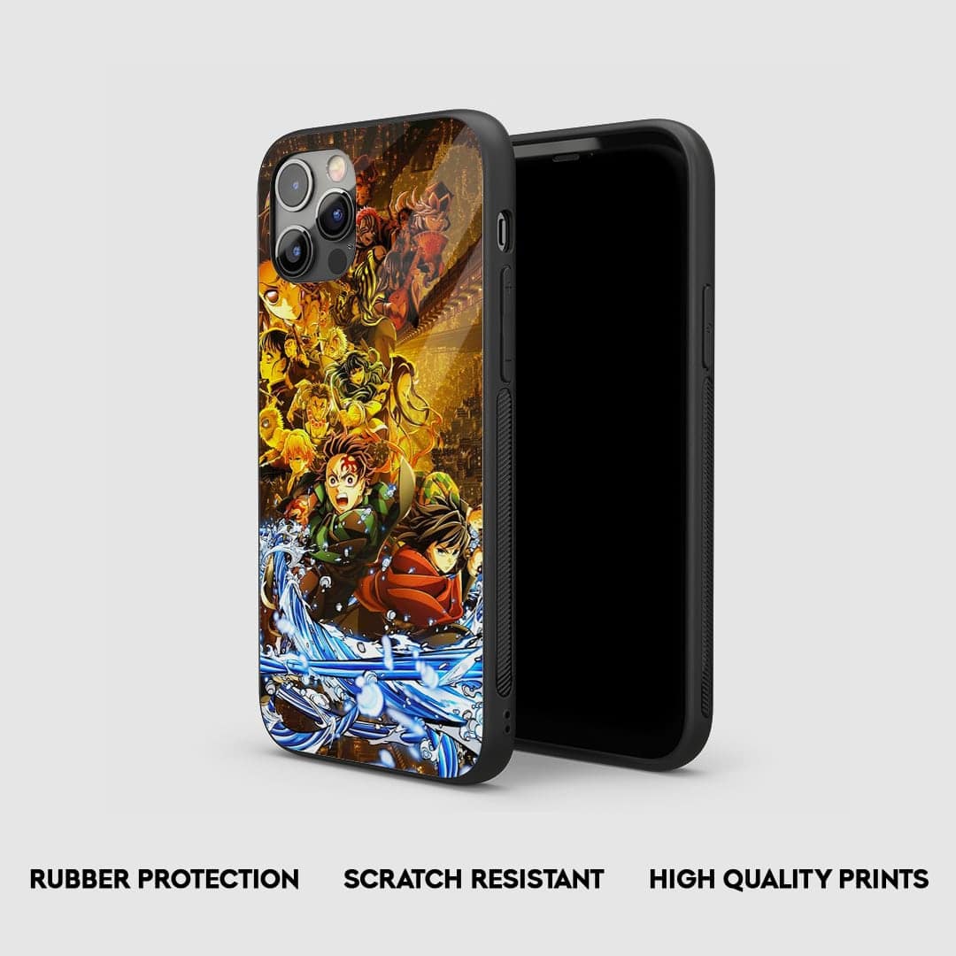 Durable silicone armored case Demon Slayer Movie