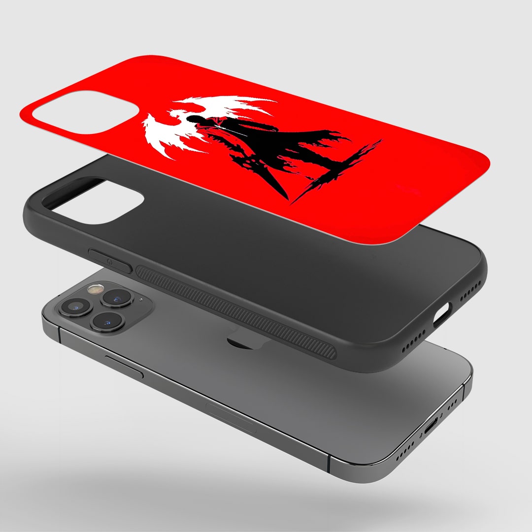 Close-up of durable Demon Wings silicone cover