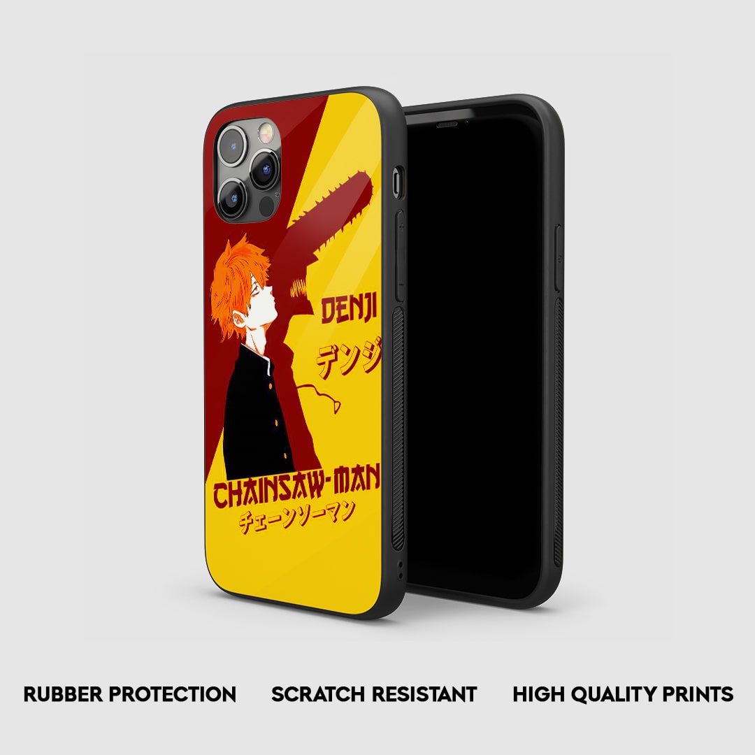 Side angle of Denji Minimal Chainsaw Man anime armored case