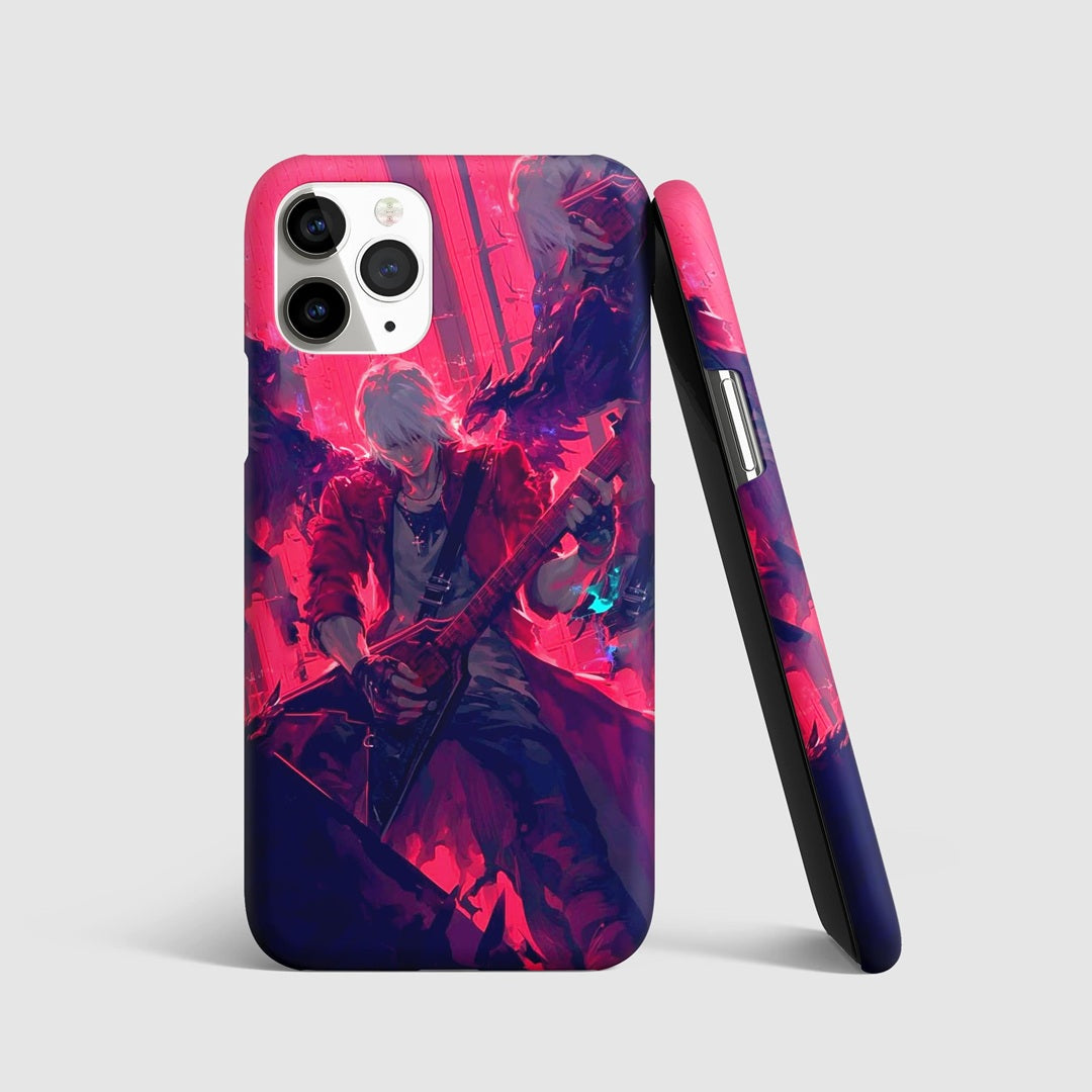 Devil Arms Guitar Phone Cover front artwork design