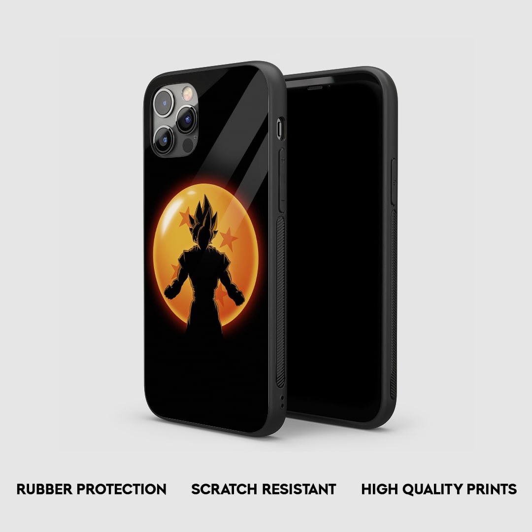 ide view of the DBZ Minimal Armored Phone Case, highlighting its thick, protective silicone.