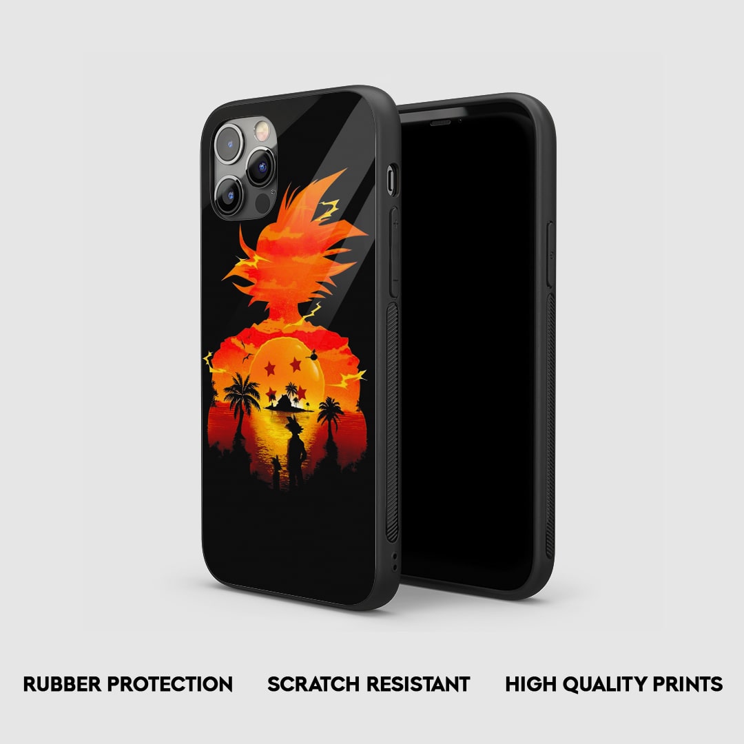 Durable Dragon Ball aesthetic silicone case