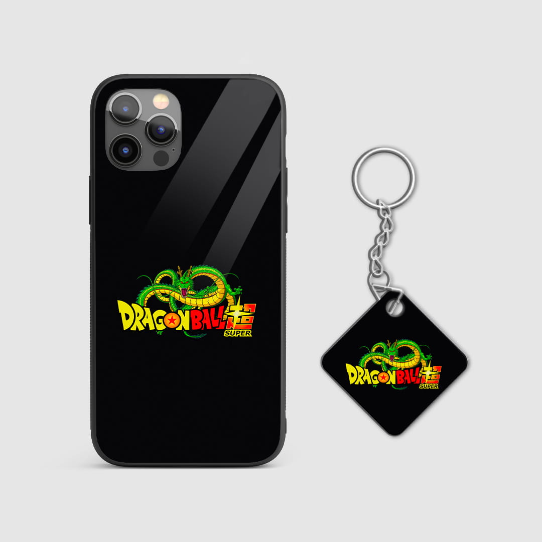 Dragon ball super black mobile cover print with Keychain