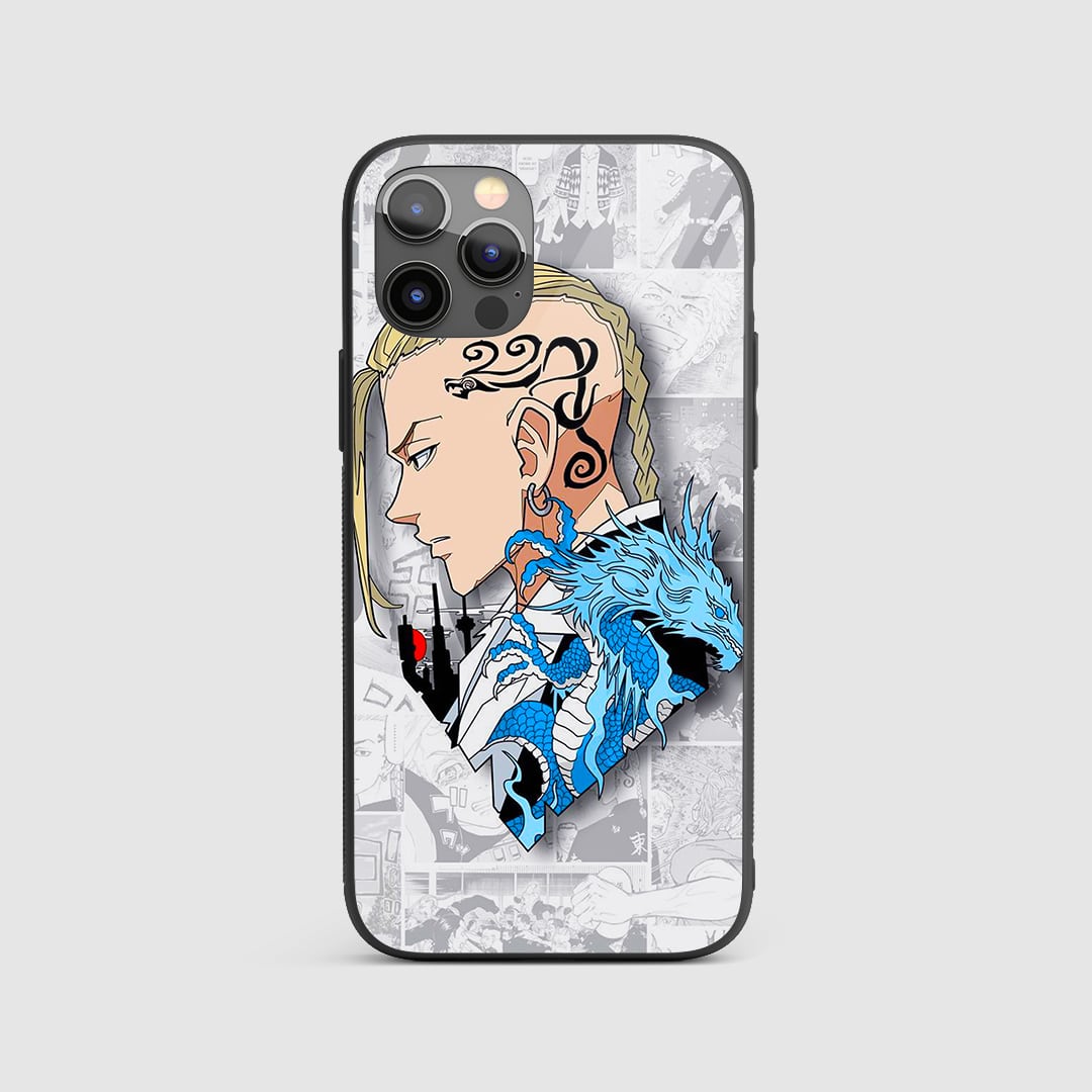 Draken tattoo silicone armored phone case