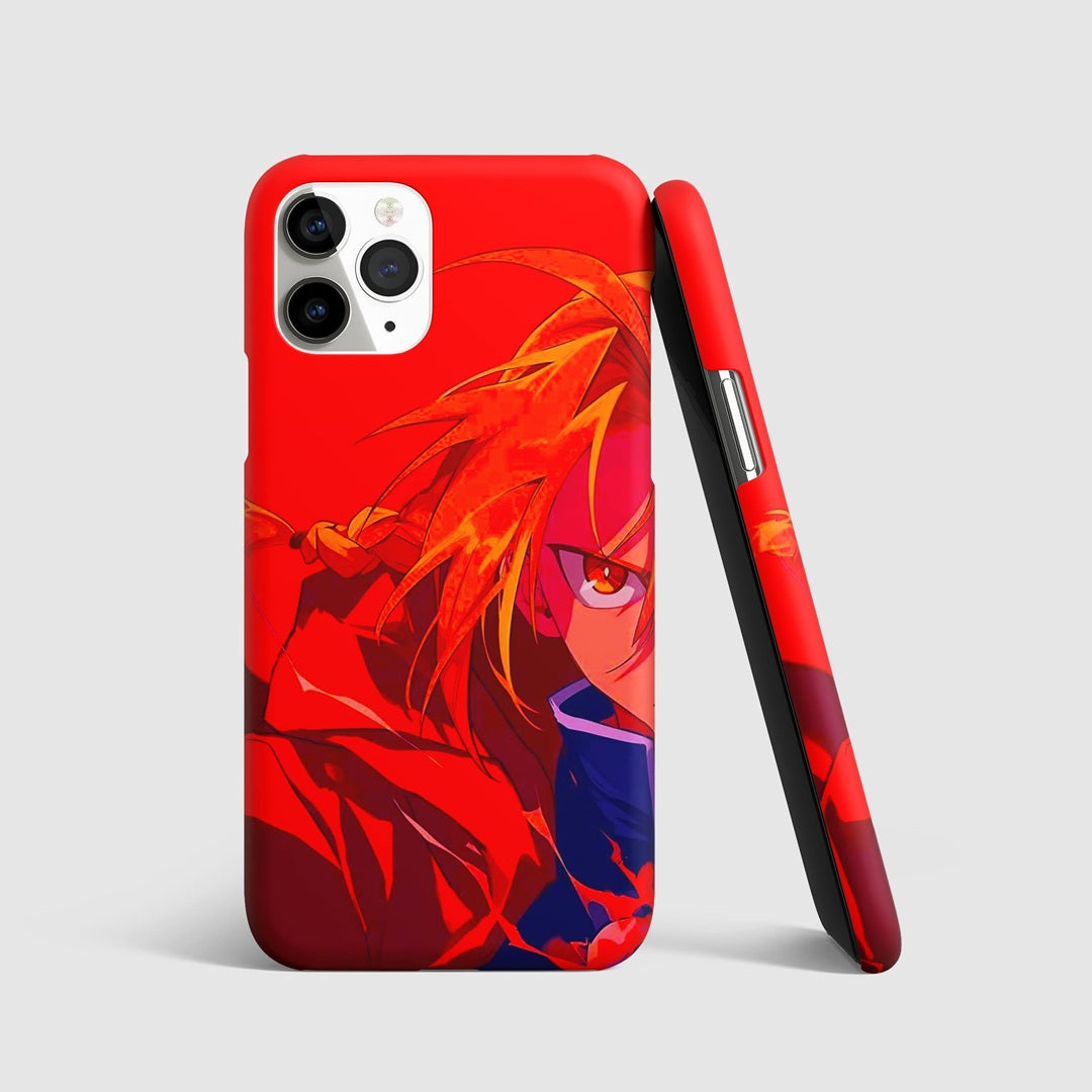 Edward Fiery Red anime phone cover