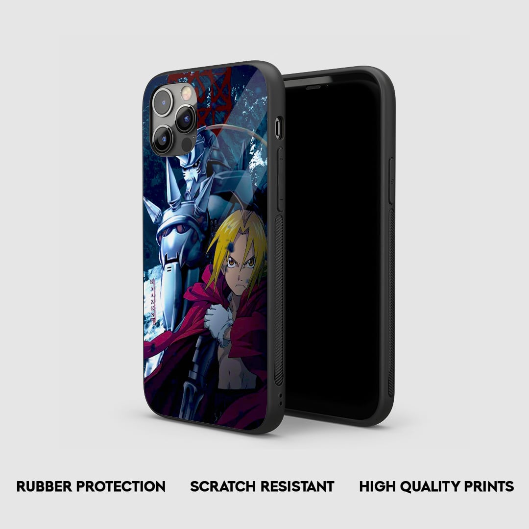 Fullmetal Alchemist Brotherhood shadow-themed cover