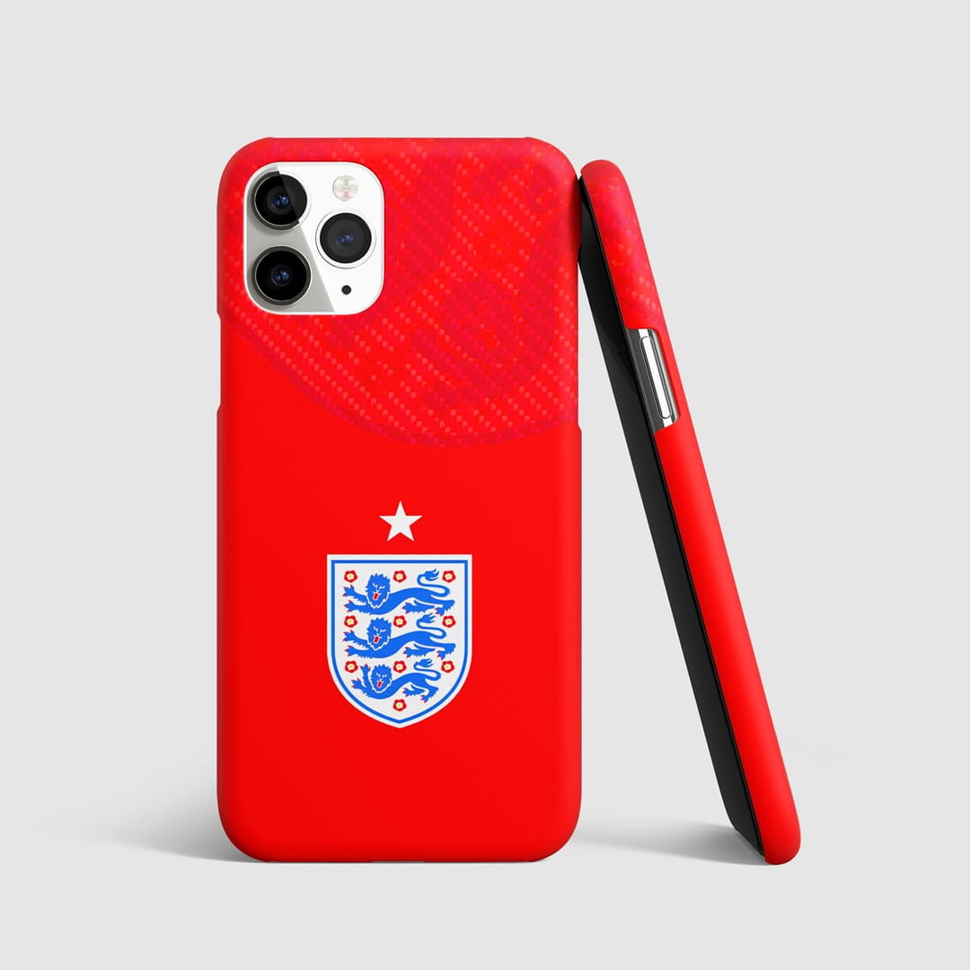 England Three Lions Texture phone cover