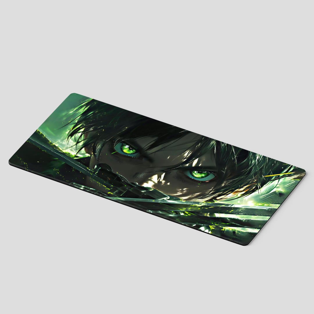 Attack on Titan Eren design desk mat