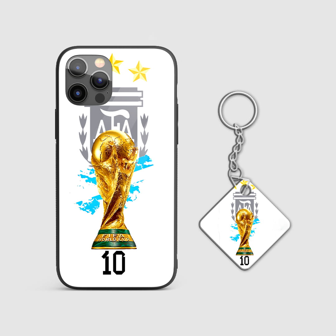 FIFA World Cup protective mobile cover with Keychain