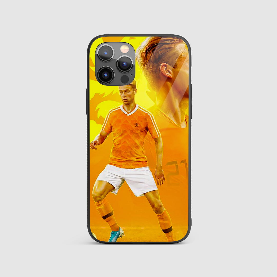 Frenkie de Jong silicone armored phone case