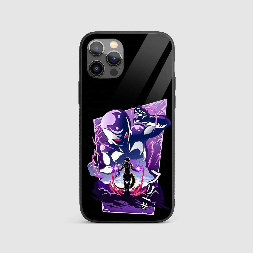 Frieza Minimal Silicone Armored Phone Case front view with clean design.