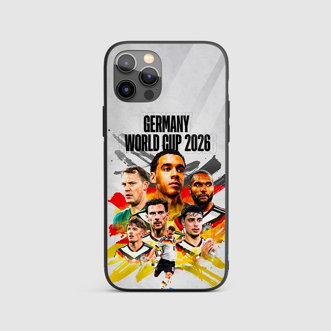 Germany World Cup Squad silicone armored phone case