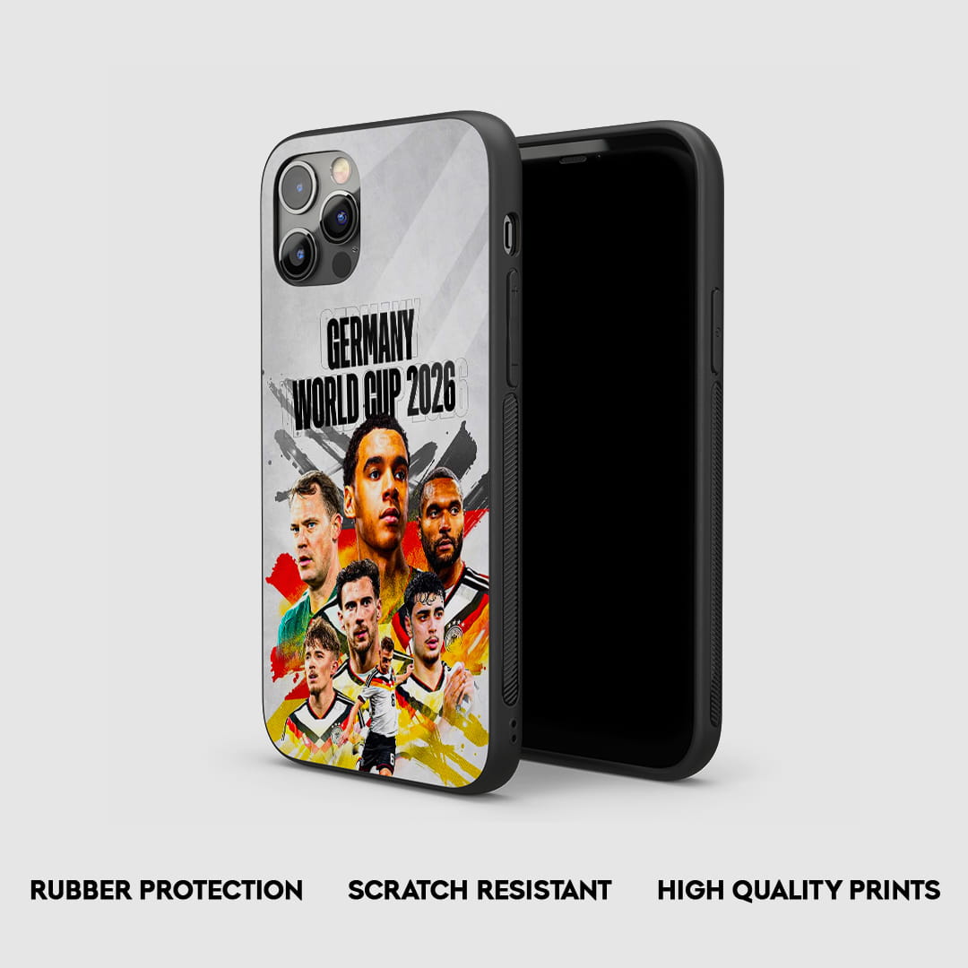 Germany football squad silicone phone case