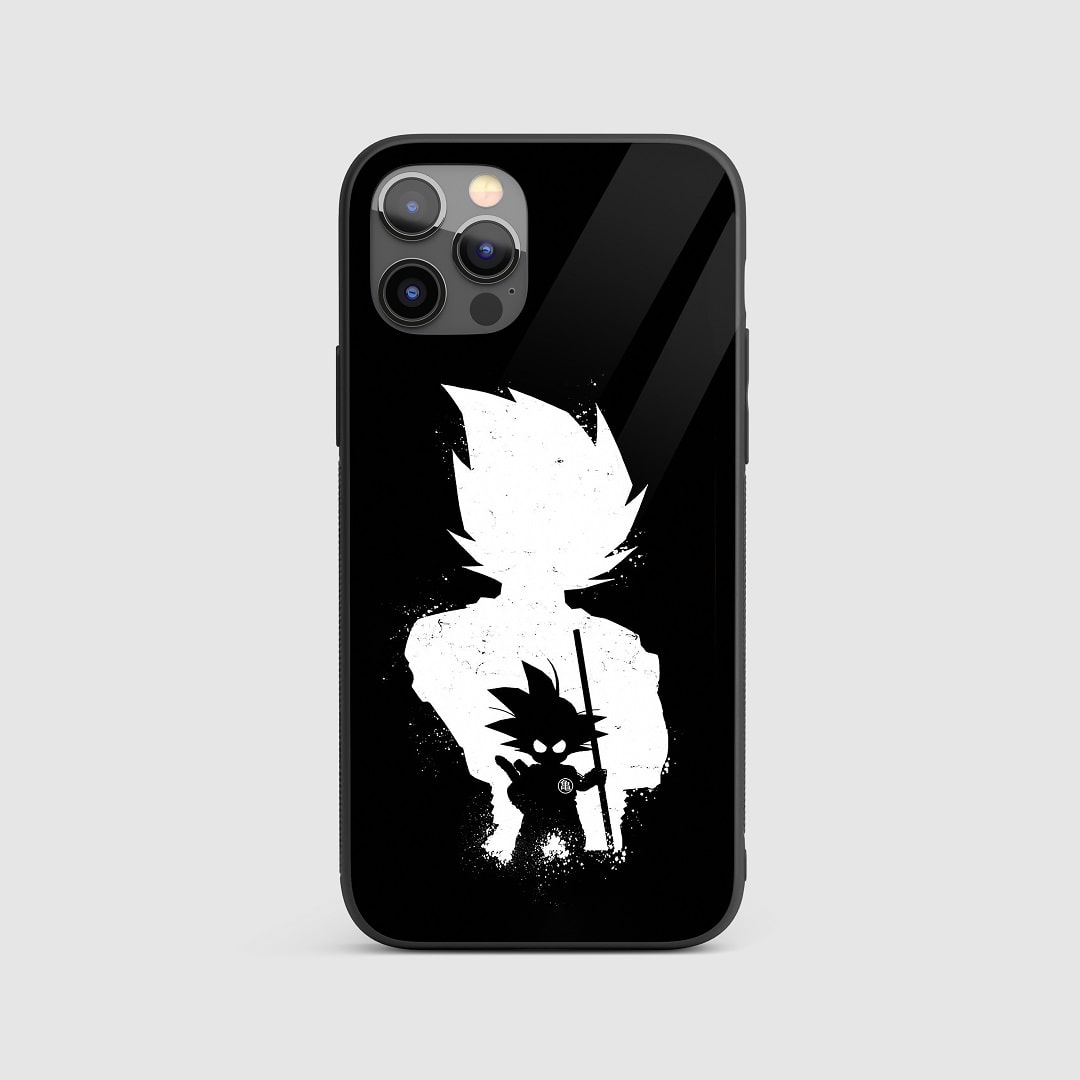 Gohan Silicone Armored Phone Case featuring dynamic images of Gohan in action.