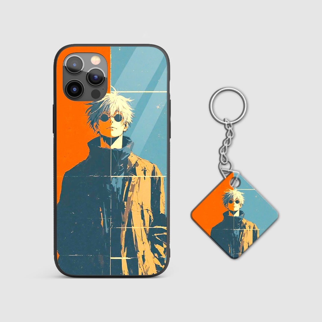 Shockproof Gojo silicone armored case with Keychain