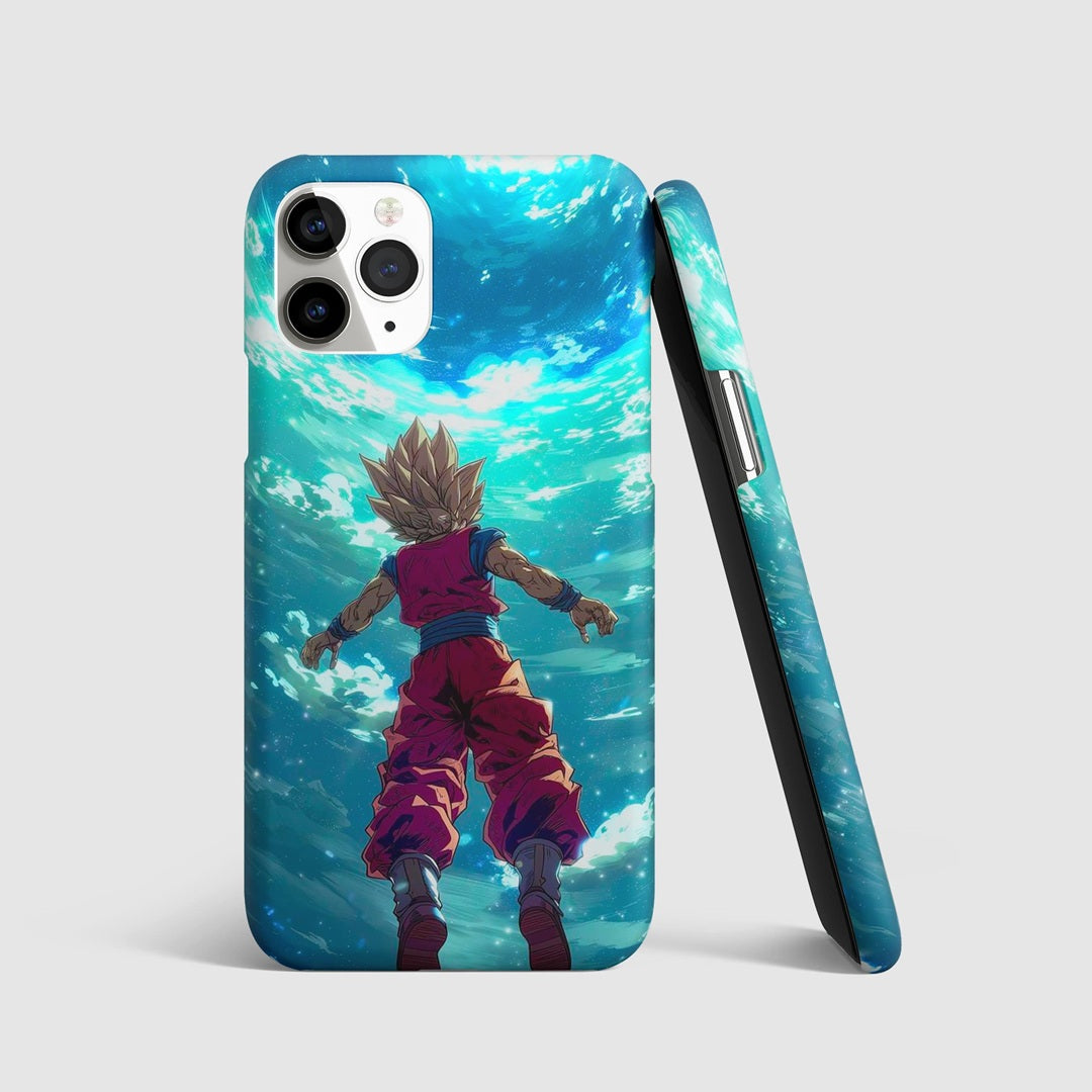 Goku Blue Ocean phone cover
