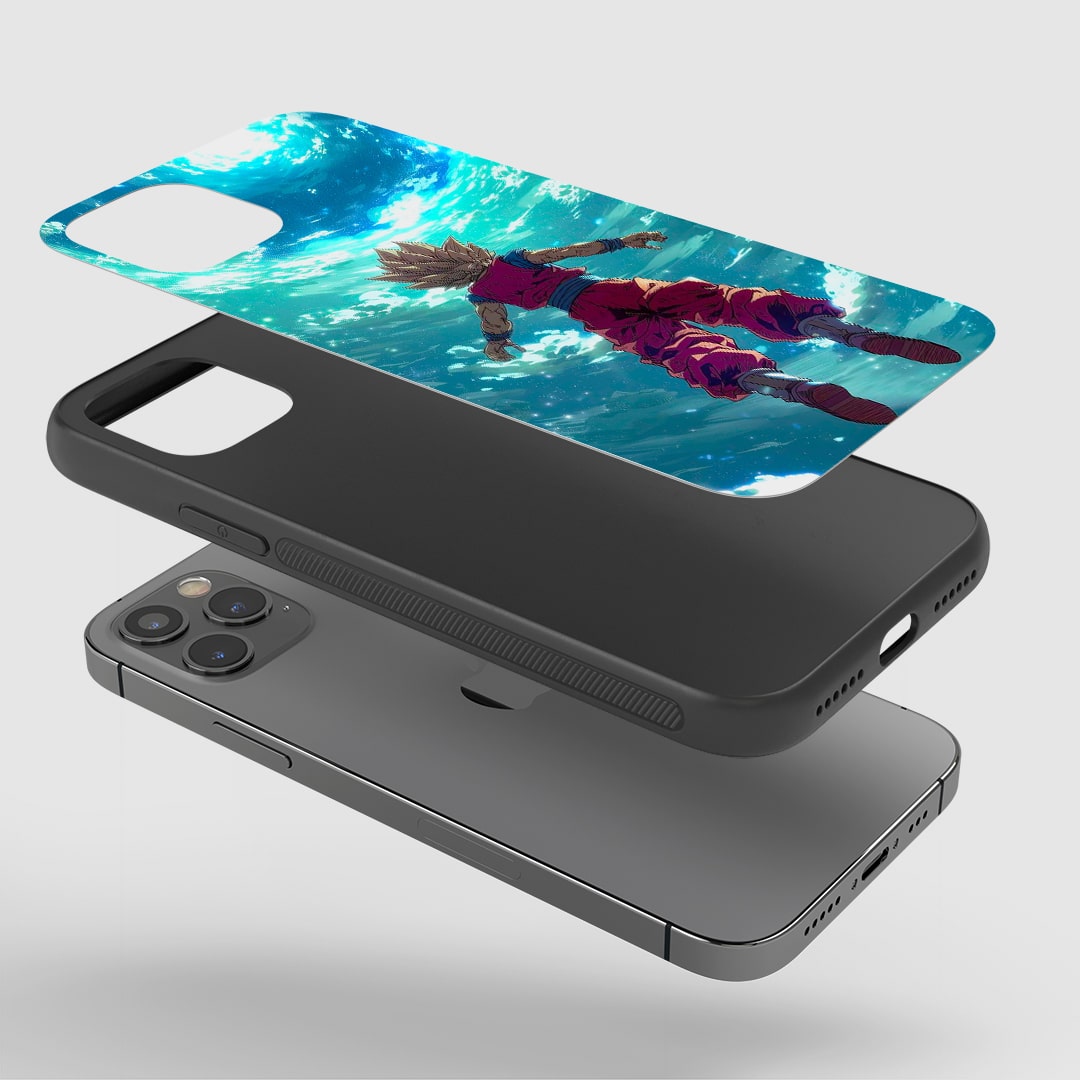 DBZ ocean-themed armored phone case