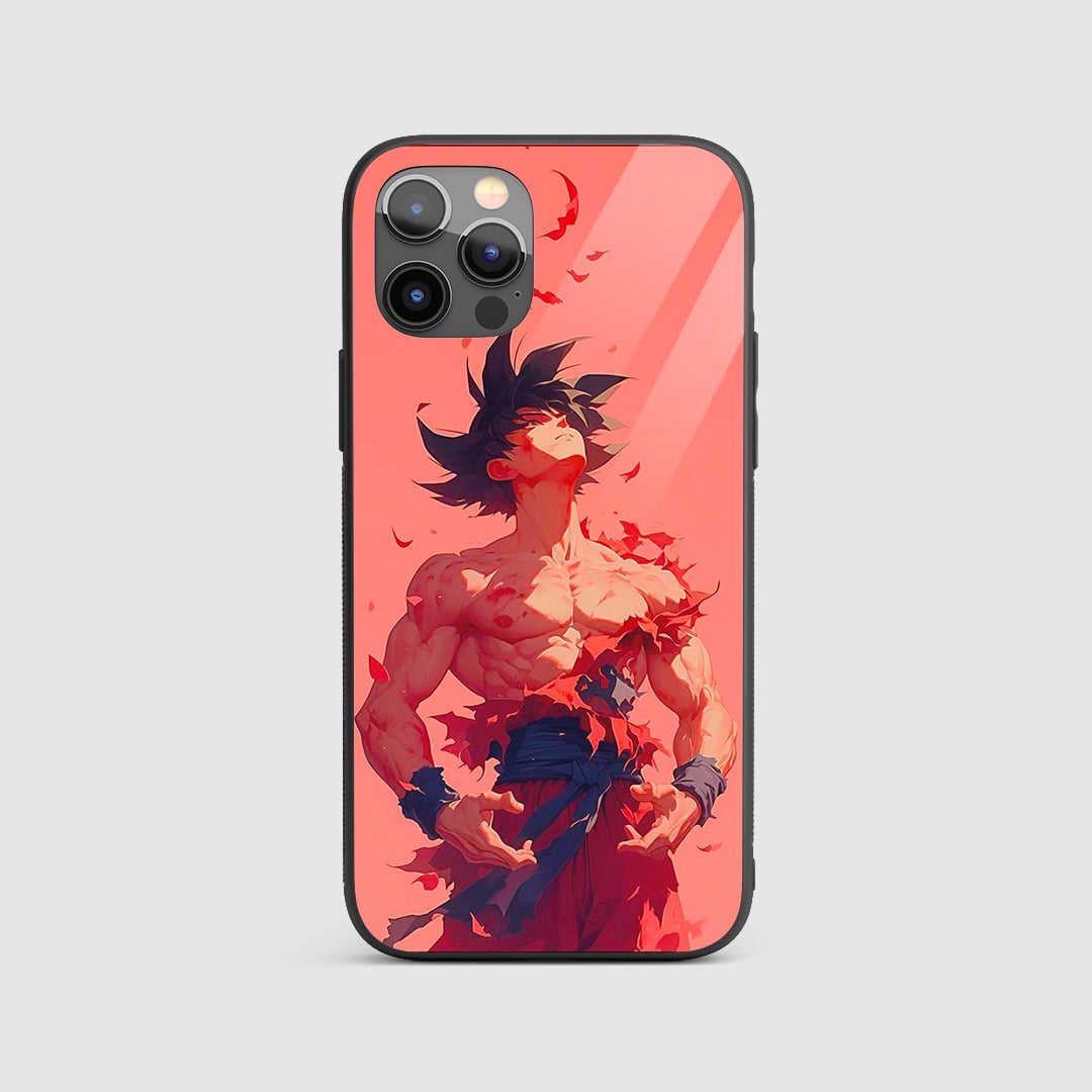 Goku Distorted Silicone Armored Phone Case Dragon Ball