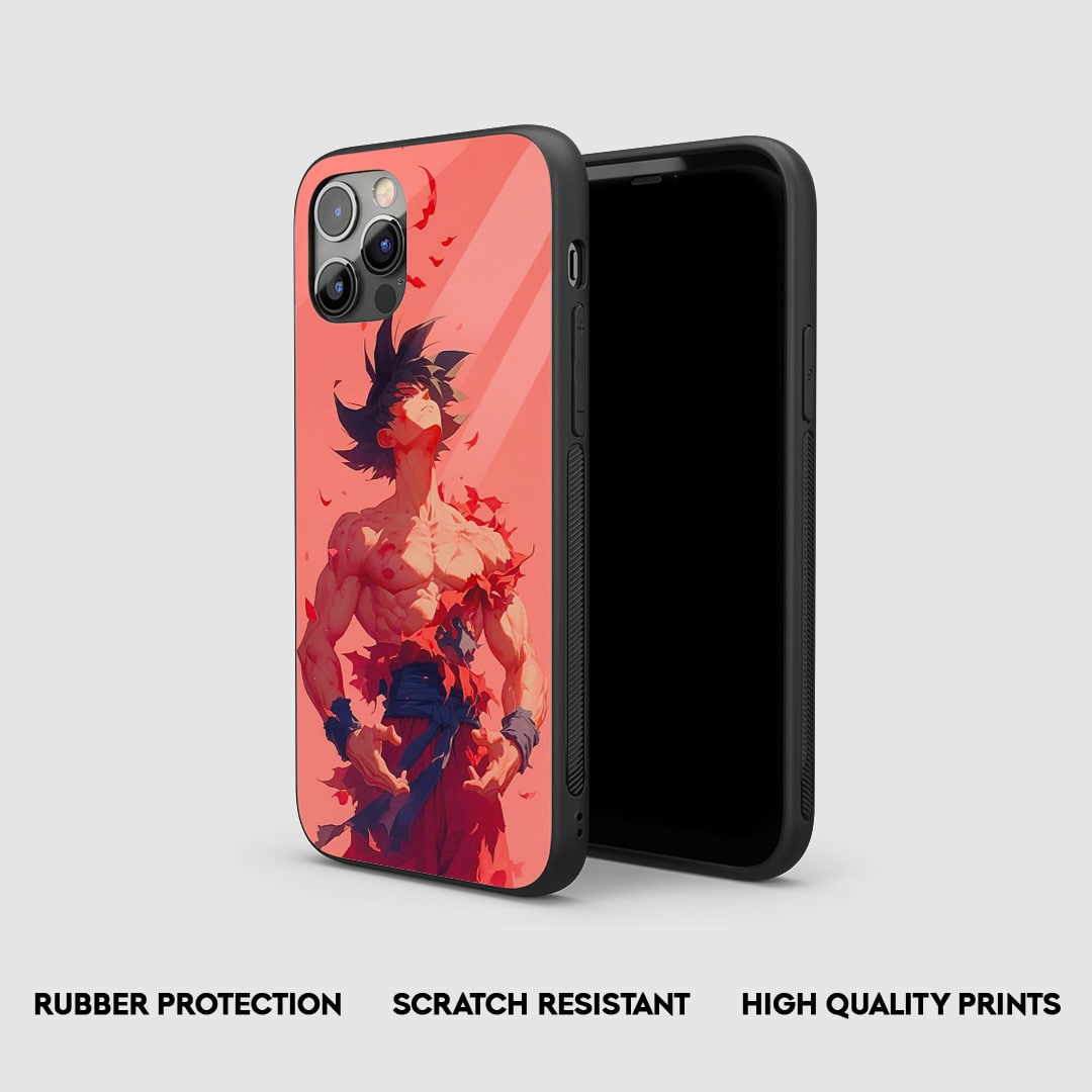 Durable Goku Distorted silicone armored case