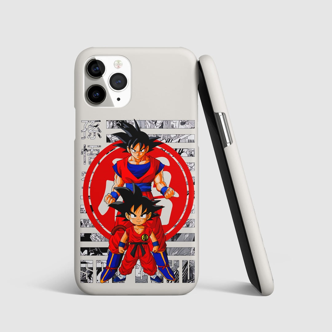 Goku evolution manga phone cover