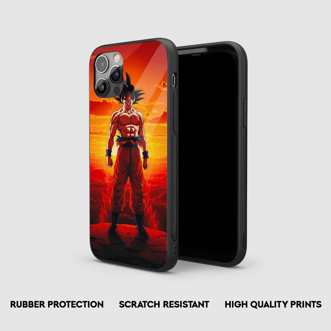 Durable Goku Power silicone armored case