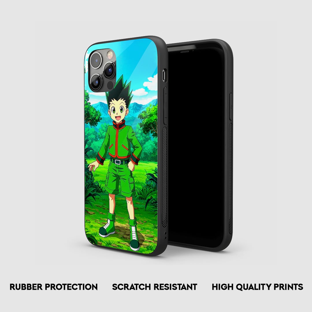Durable silicone armored case Gon Freecss