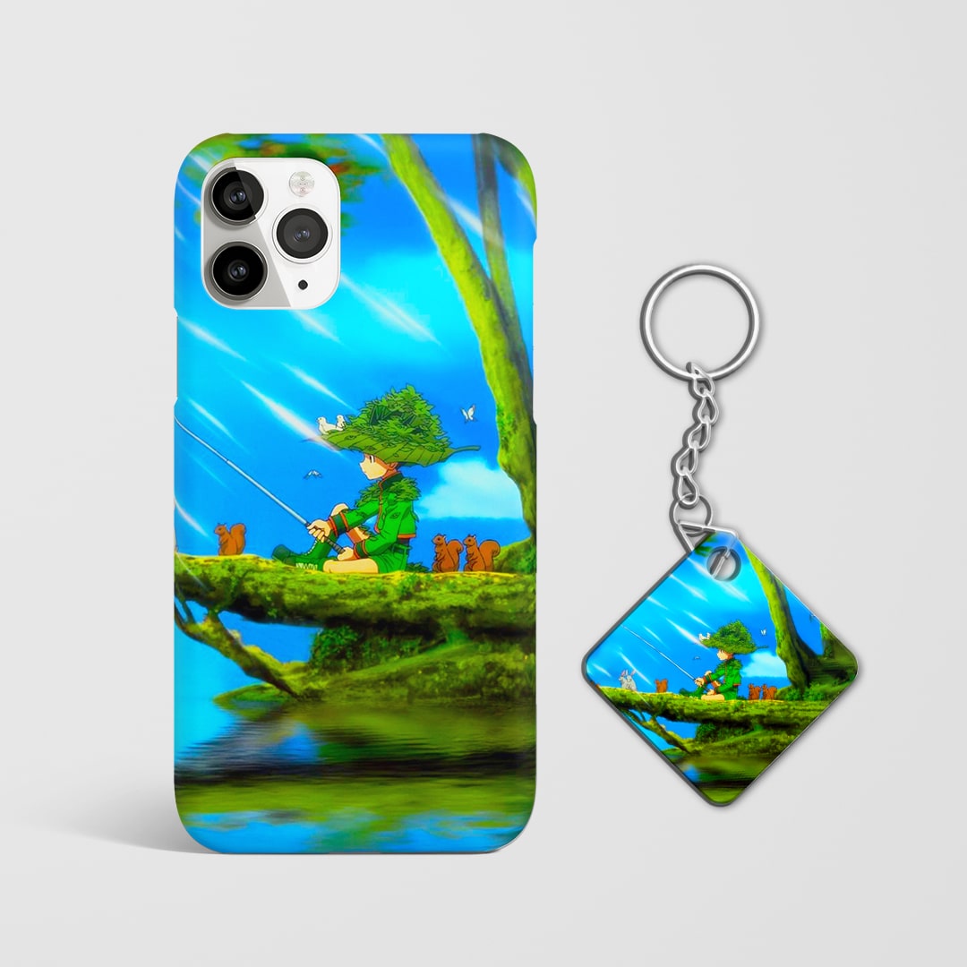 Hunter x Hunter Gon graphic case with Keychain